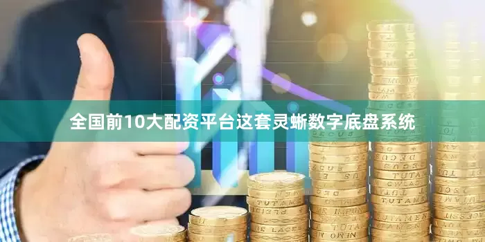 全国前10大配资平台这套灵蜥数字底盘系统