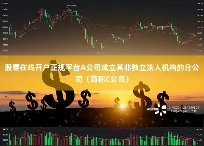 股票在线开户正规平台A公司成立其非独立法人机构的分公司（简称C公司）